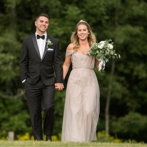 Wtoo by watters bridesmaid dress chiffon dress